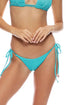Luli Fama Pura Curiosidad Wavy Ruched Back Full Tie Side Bottom